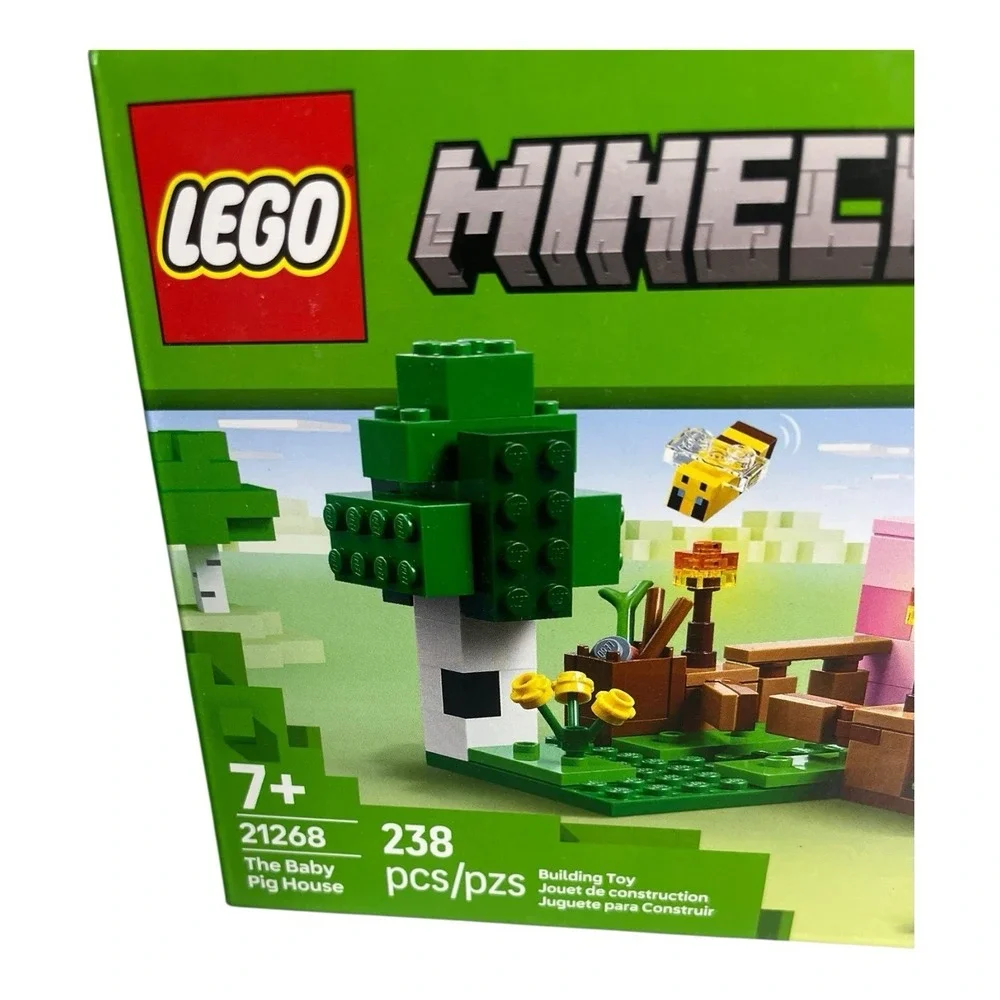 LEGO Minecraft The Baby Pig House 238 Pcs Toy 7+ Figures Playset 21268